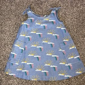 Hanna Andersson girls’ 3/90cm summer swing dress